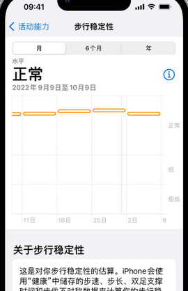 包河iPhone手机维修如何在iPhone开启'步行稳定性通知'