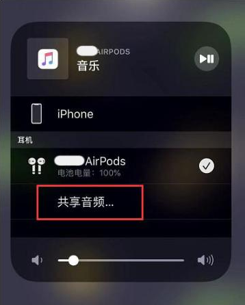 包河苹果14音频维修点分享iPhone14音频共享设置方法 