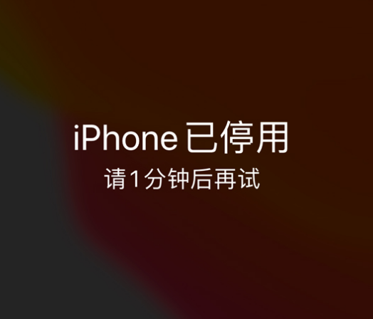 包河苹果手机维修分享:iPhone 显示“不可用”或“已停用”怎么办？还能保留数据吗？ 