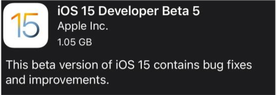 包河苹果手机维修分享如何升级到iOS15.0 beta5 